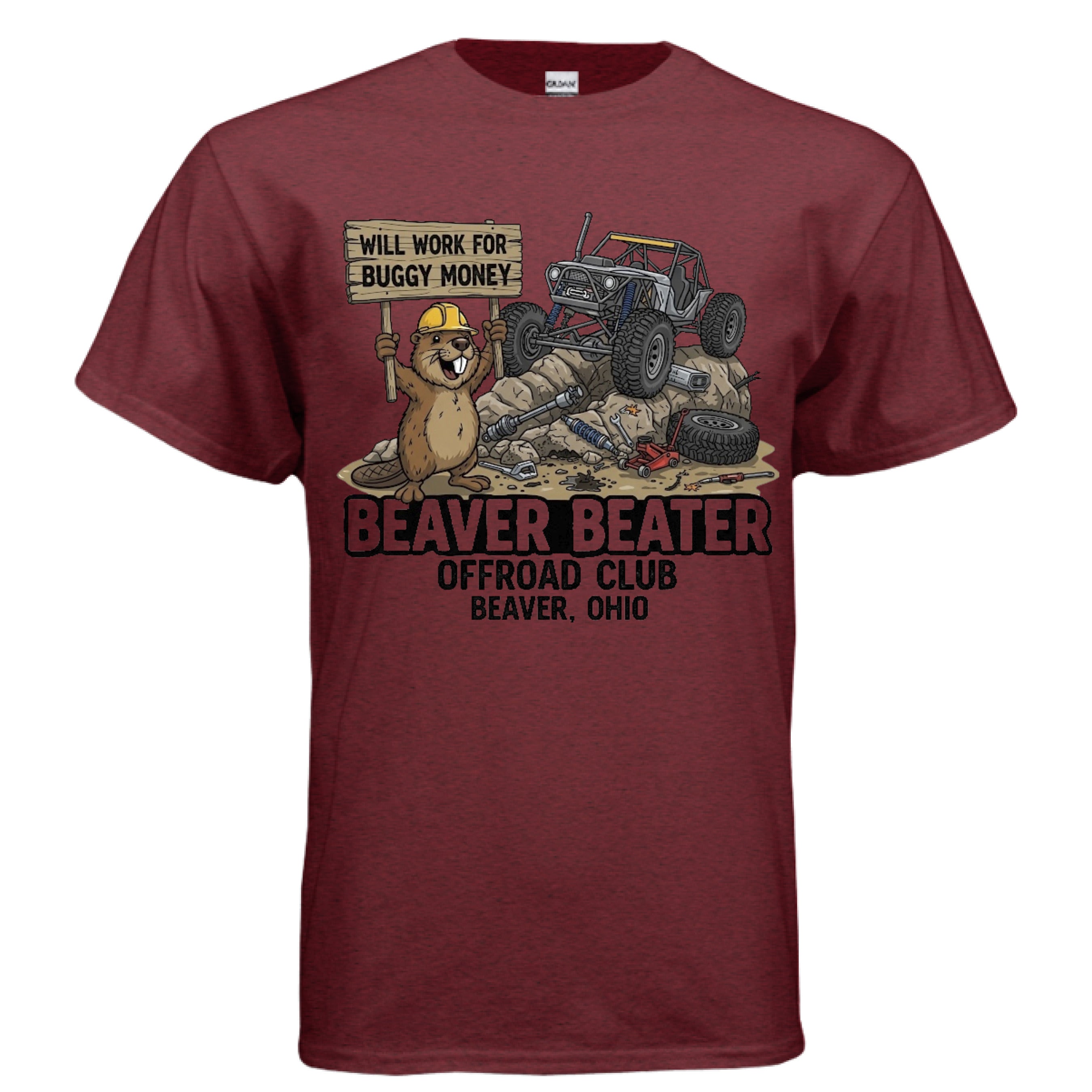 ANTIQUE CHERRY RED - FRONT