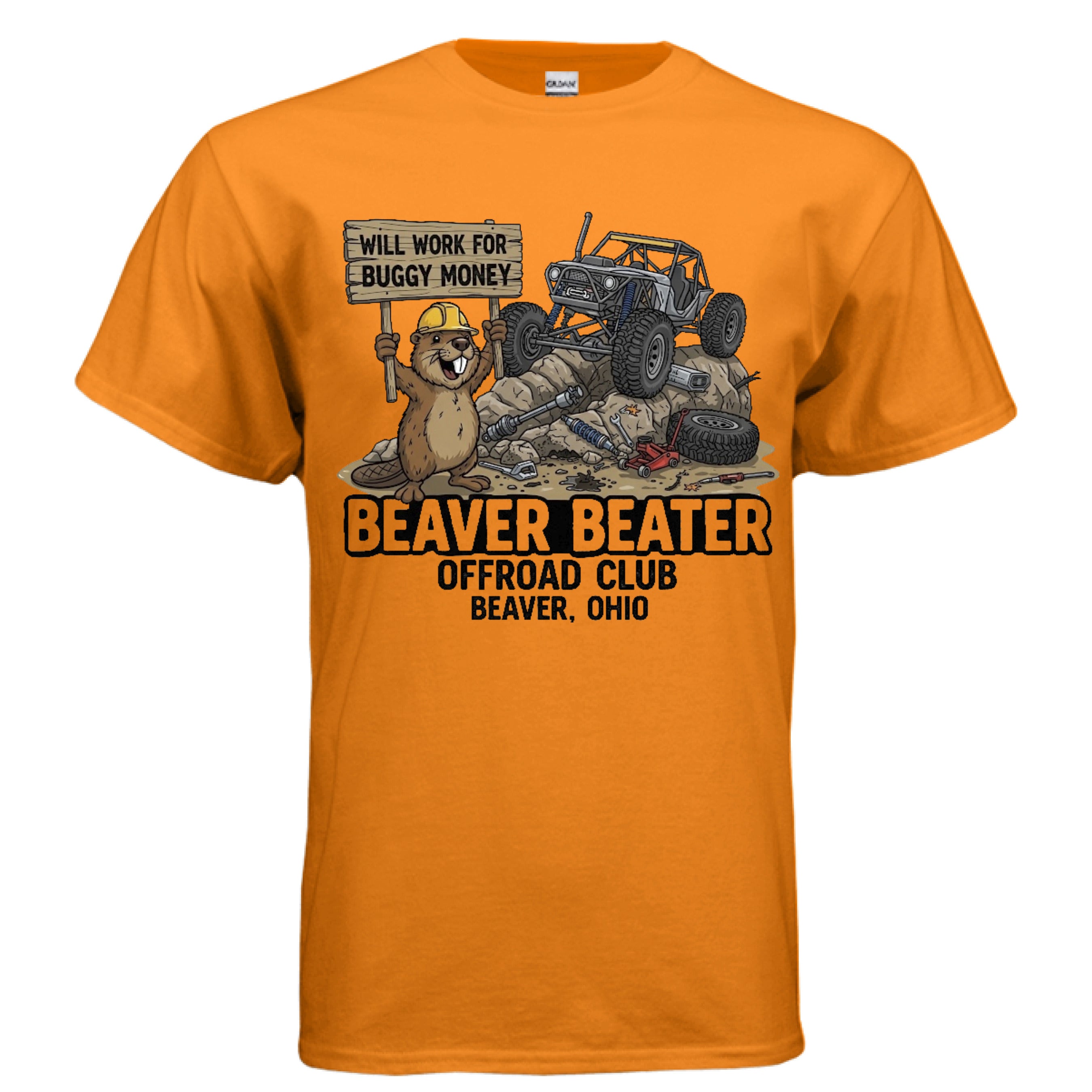 SAFETY ORANGE - FRONT