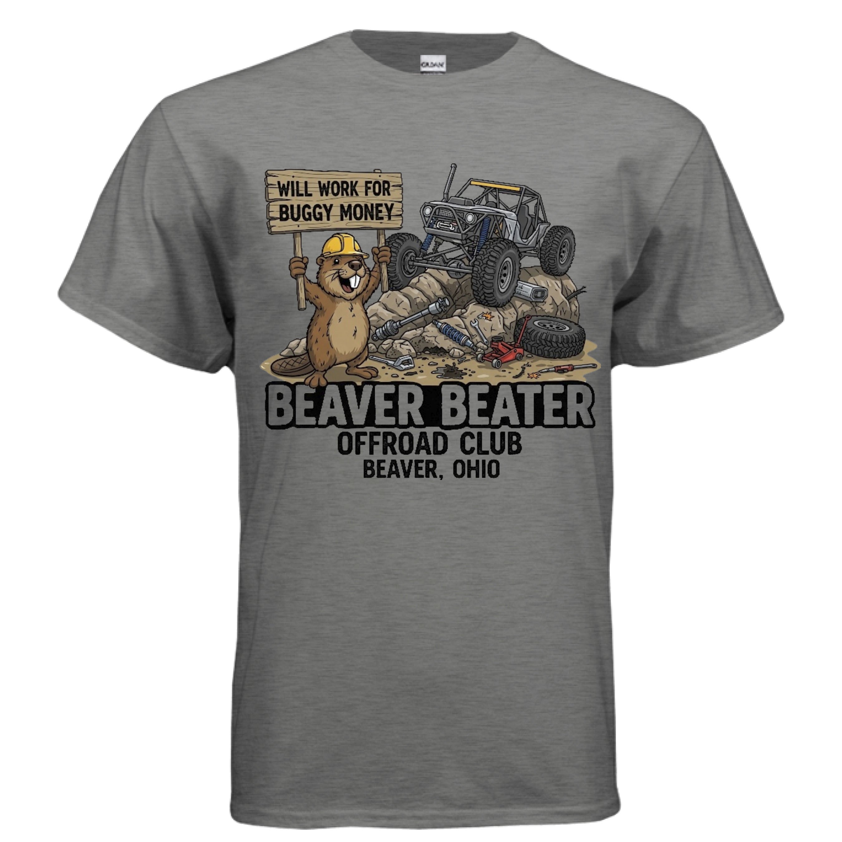 GRAPHITE HEATHER - FRONT