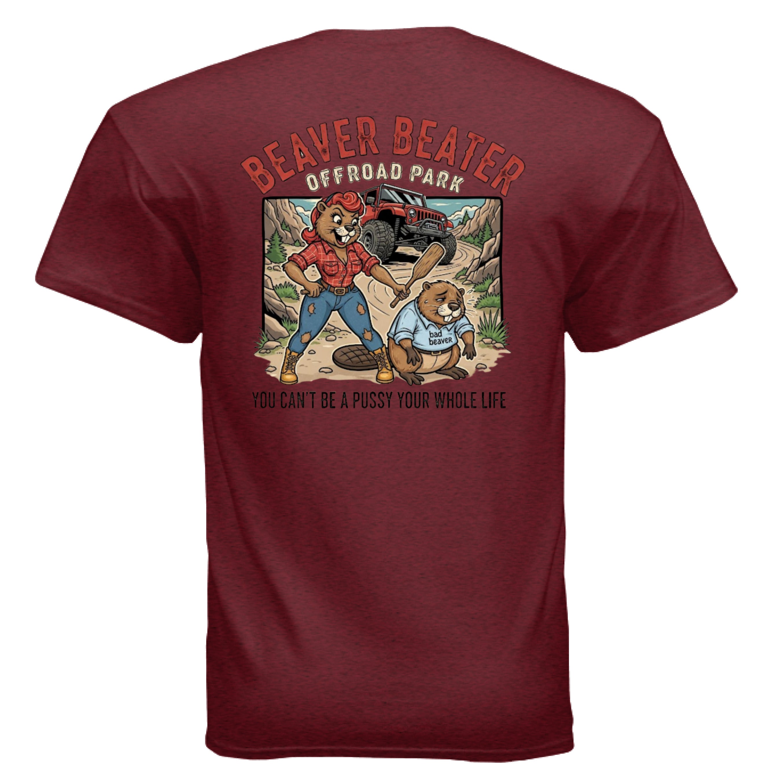 ANTIQUE CHERRY RED - BACK