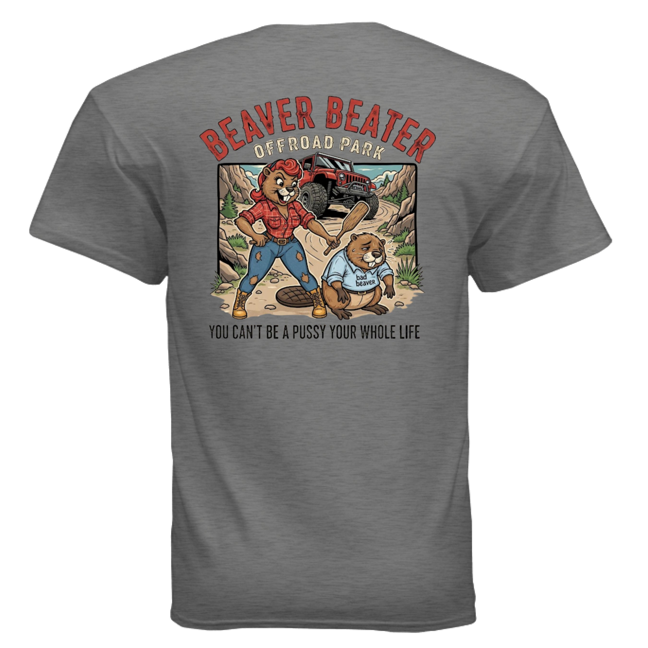 GRAPHITE HEATHER - BACK