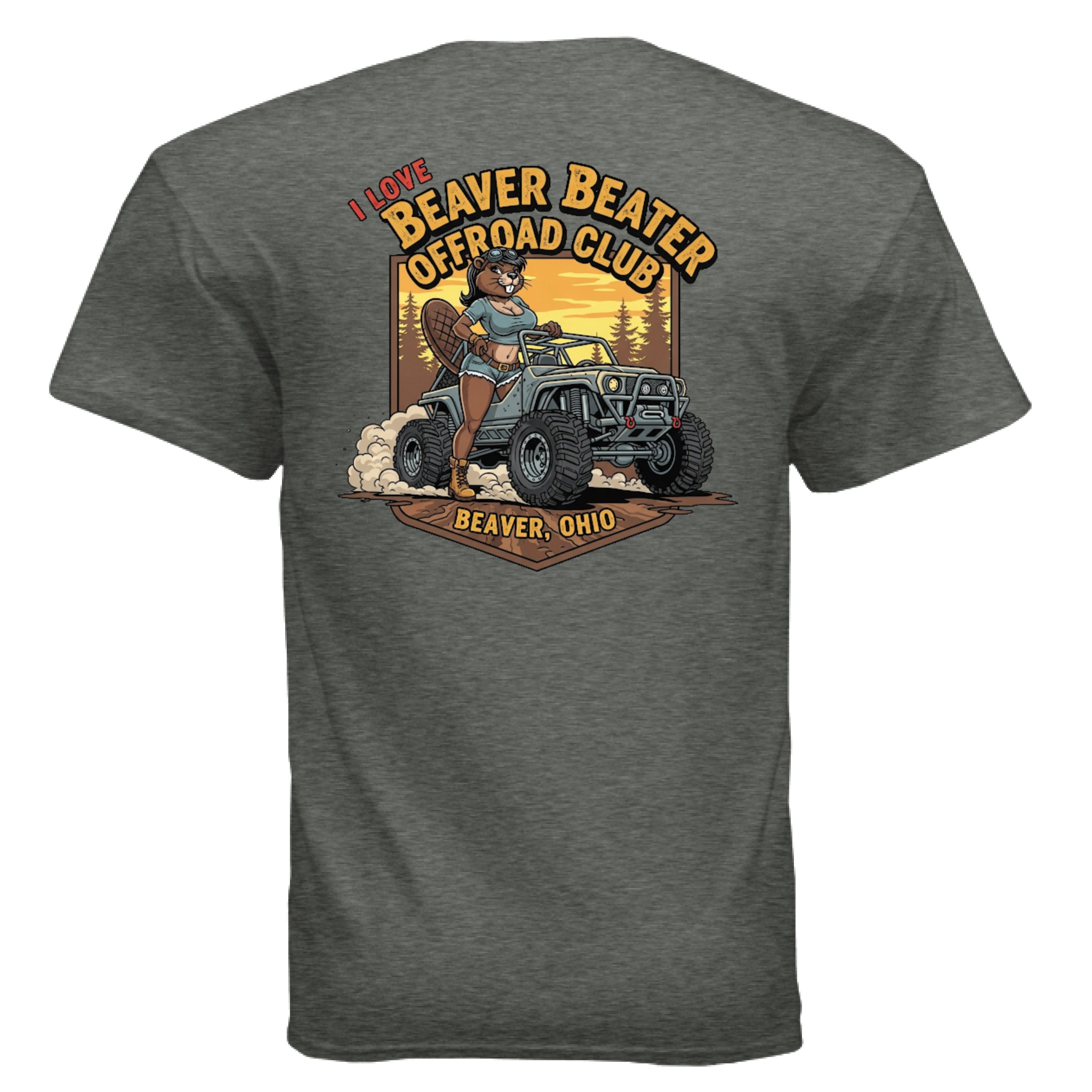 HEATHER MILITARY GREEN - BACK