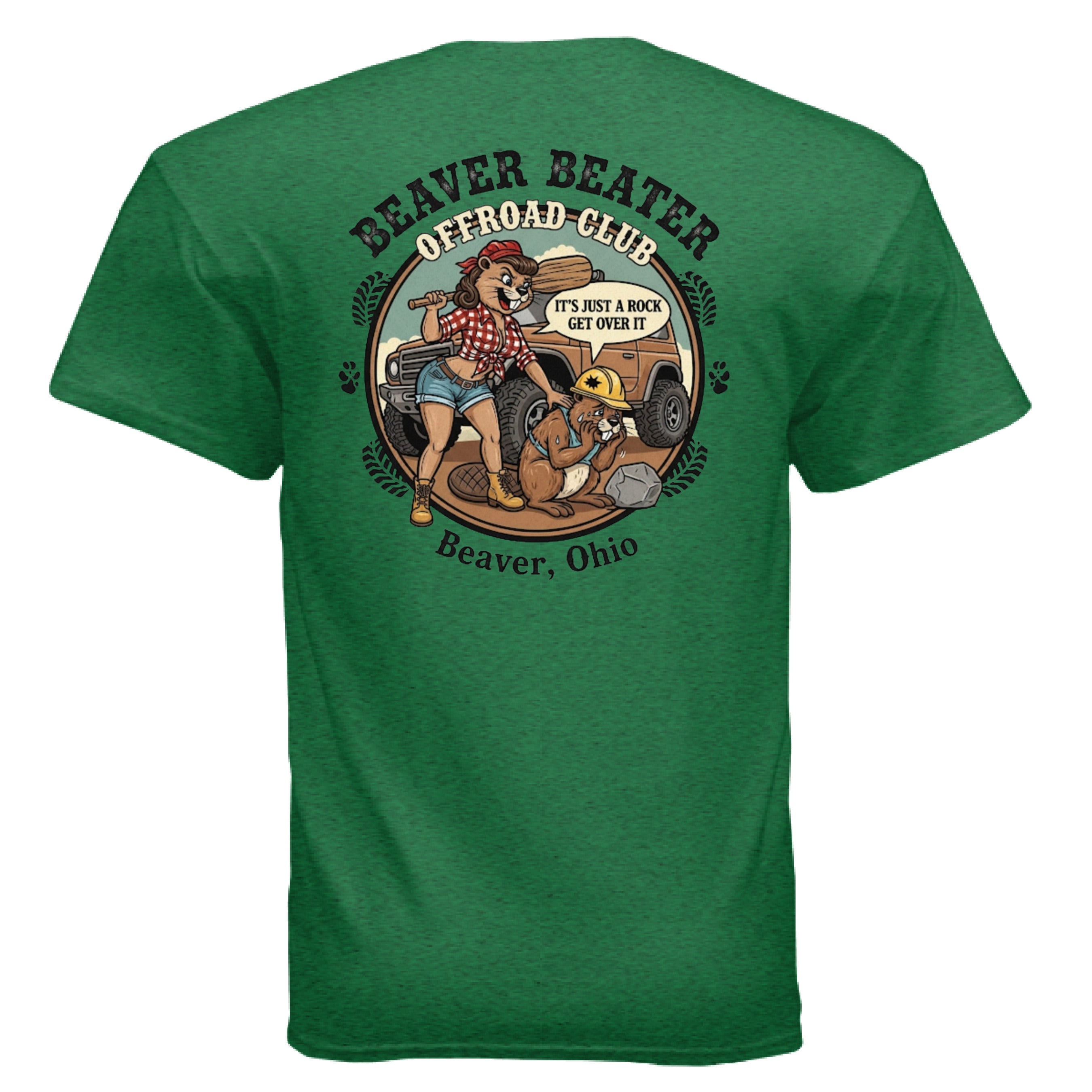 ANTIQUE IRISH GREEN - BACK