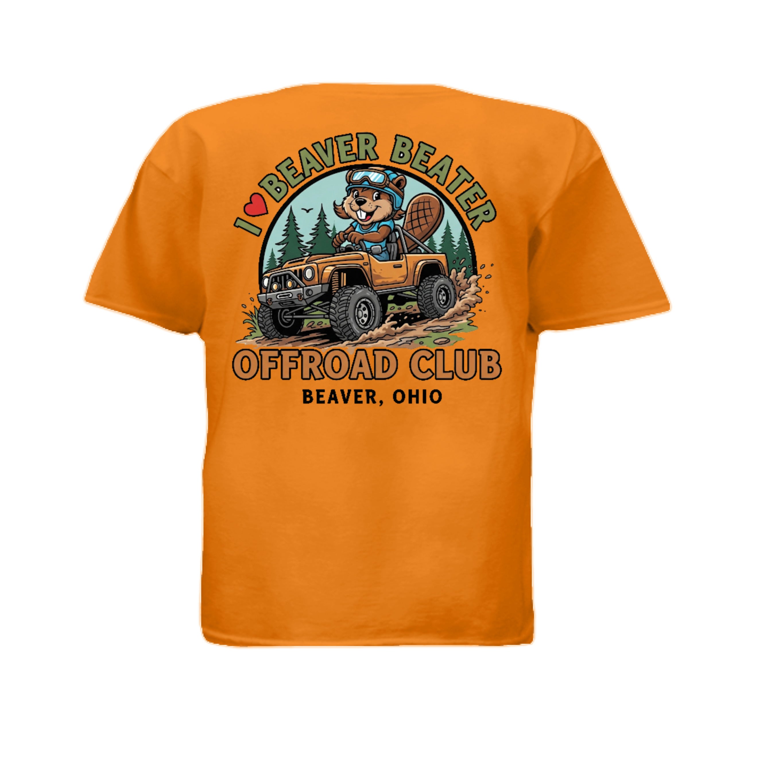 SAFETY ORANGE - BACK