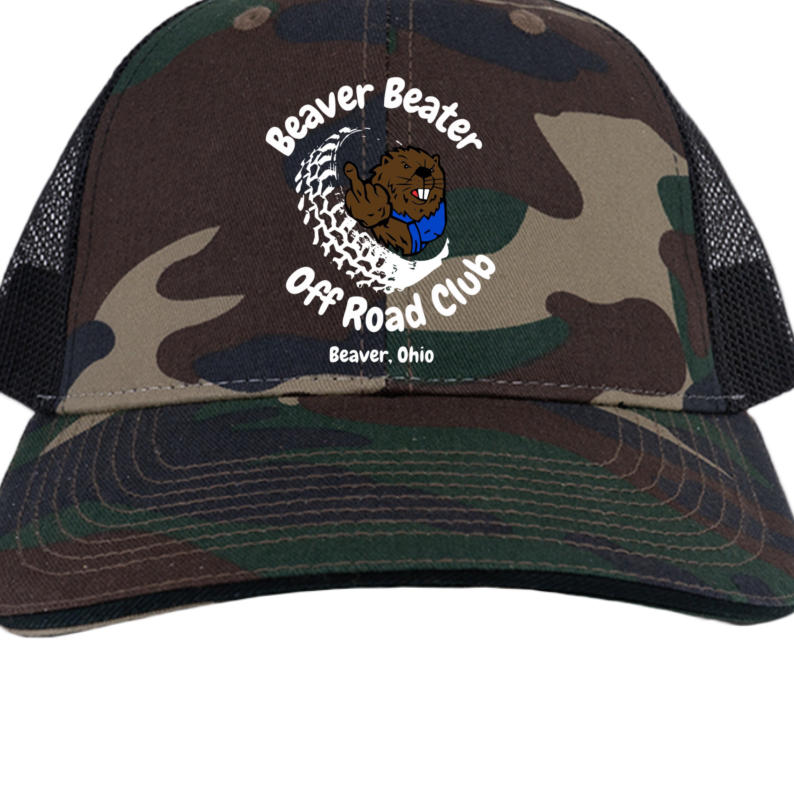 Green Camo/ Black - FRONT