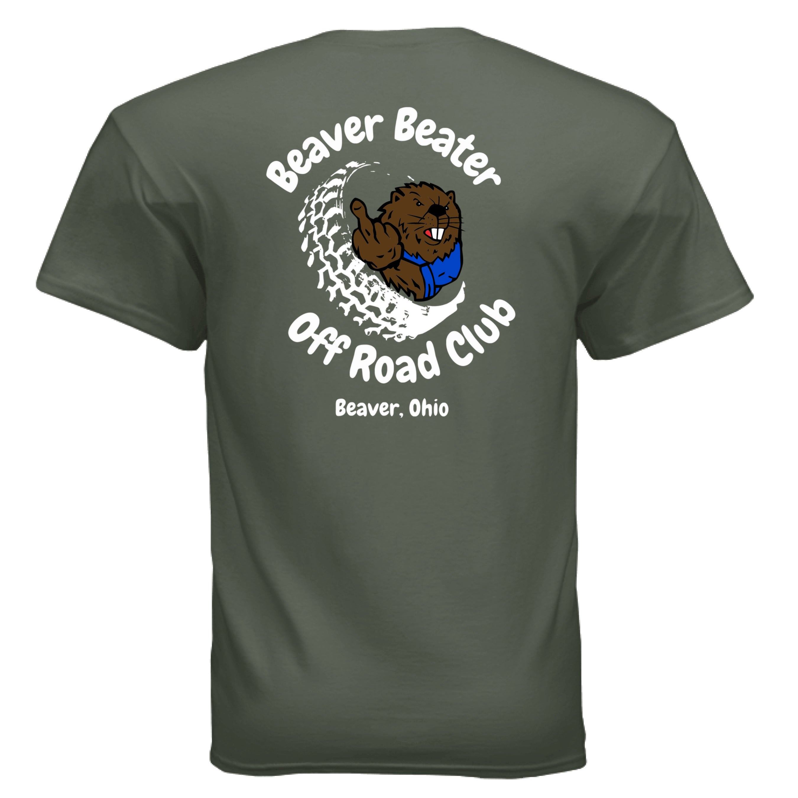 MILITARY GREEN - BACK
