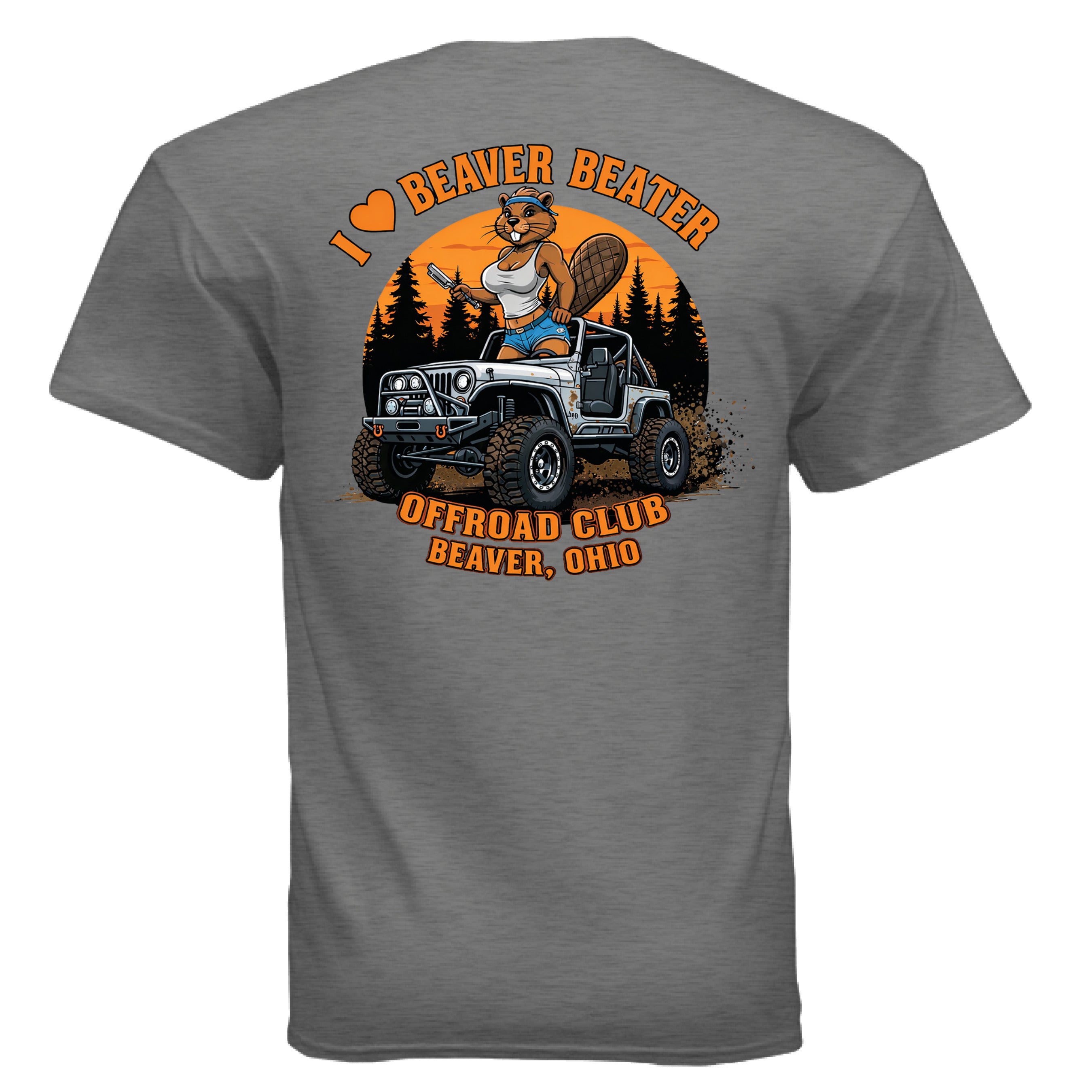 GRAPHITE HEATHER - BACK