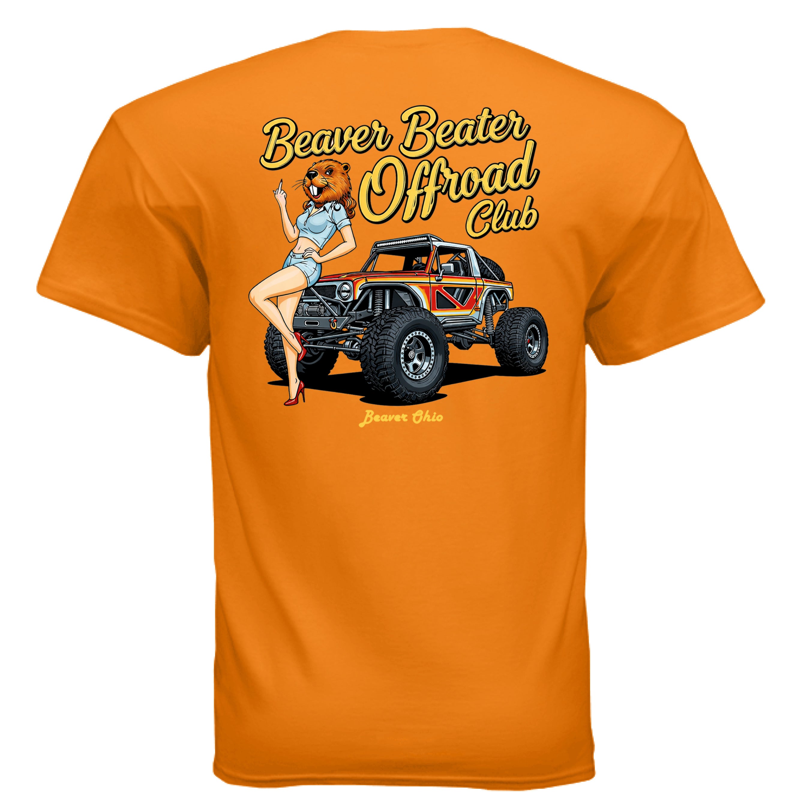 SAFETY ORANGE - BACK