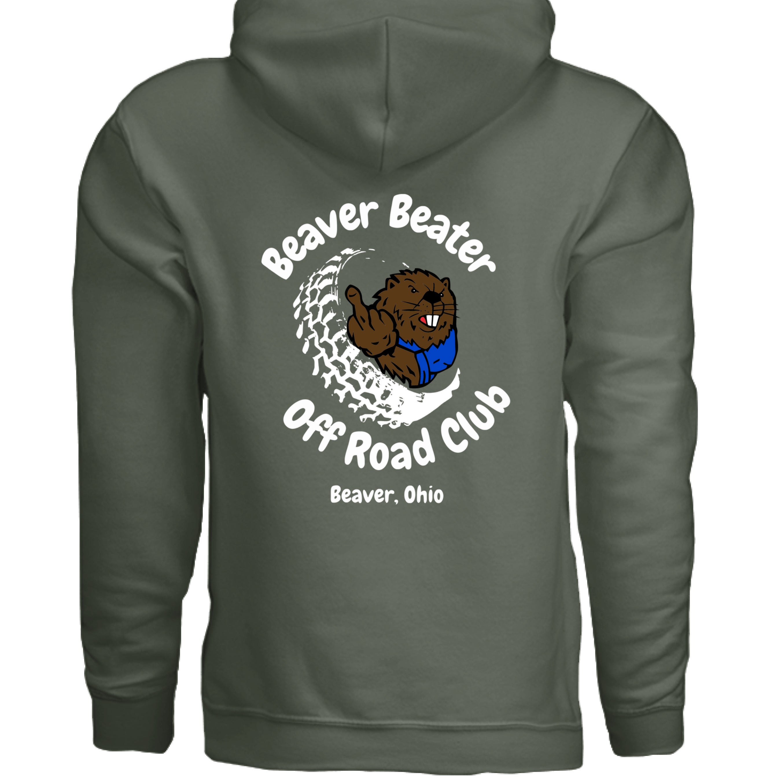 MILITARY GREEN - BACK