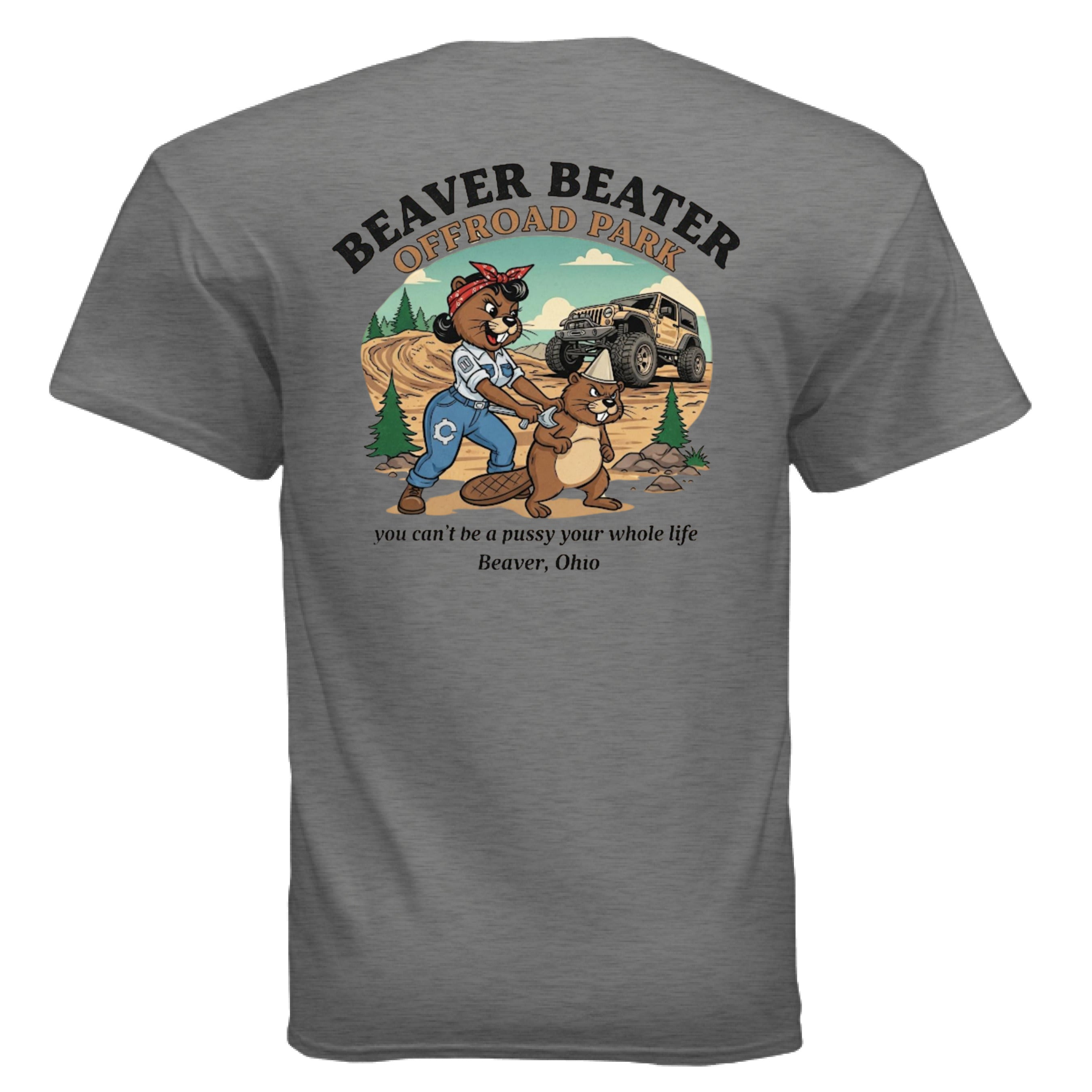 GRAPHITE HEATHER - BACK