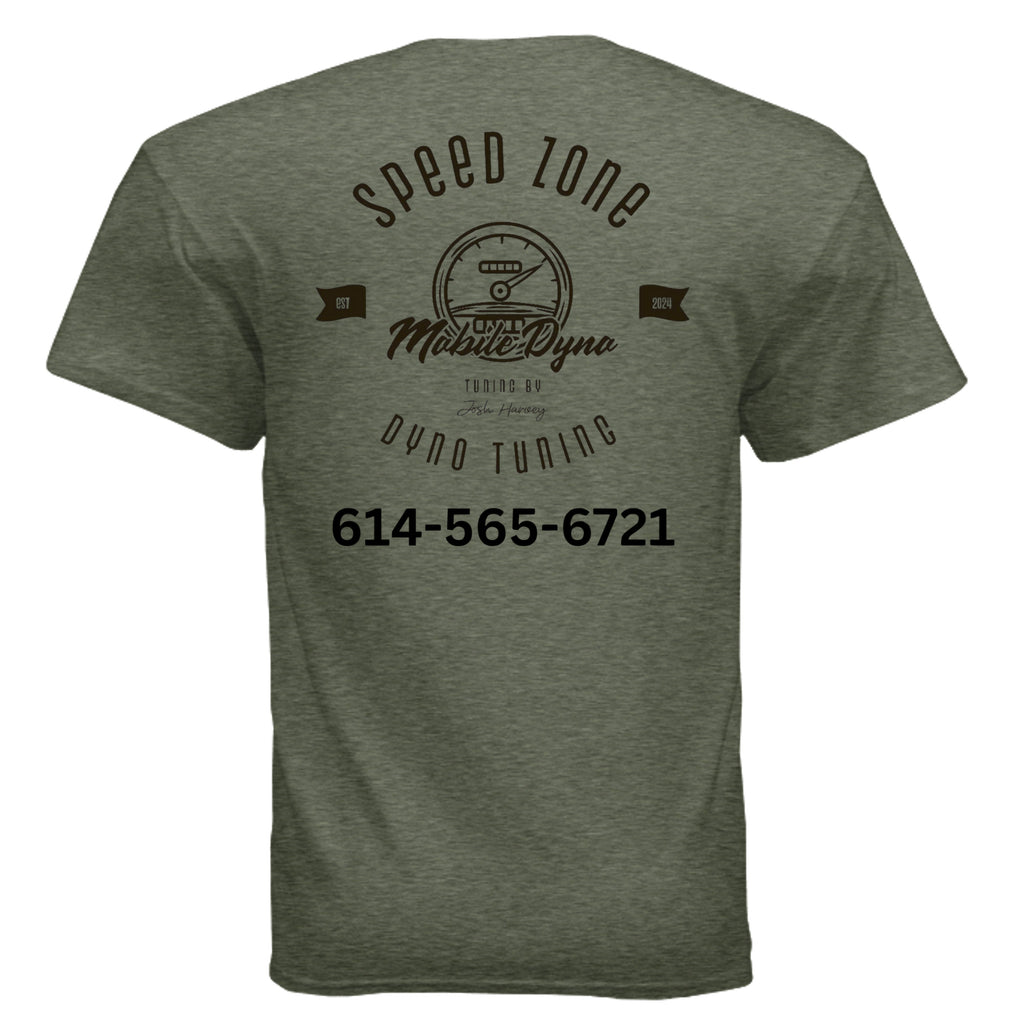 HEATHER MILITARY GREEN - G500 - BACK