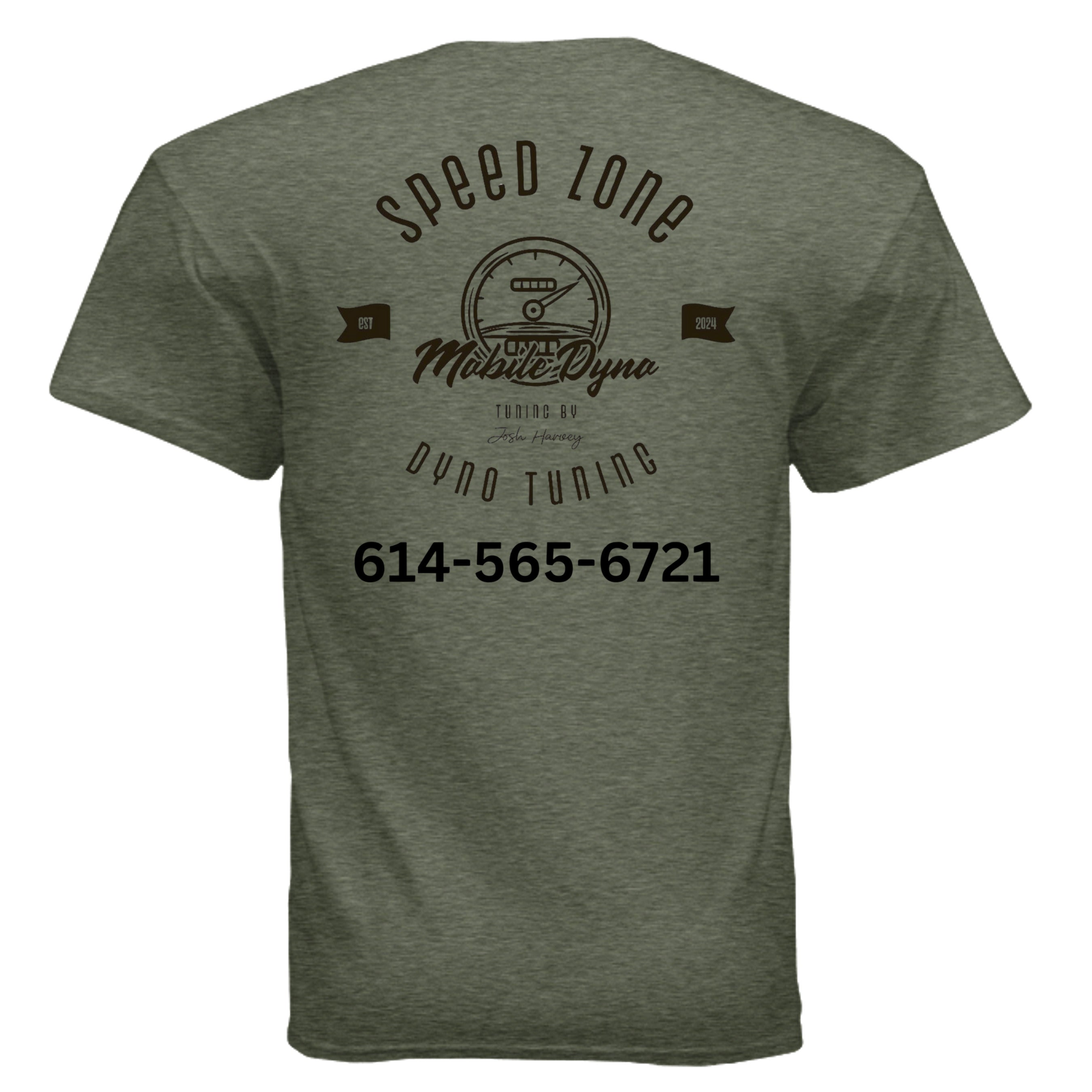 HEATHER MILITARY GREEN - G500 - BACK