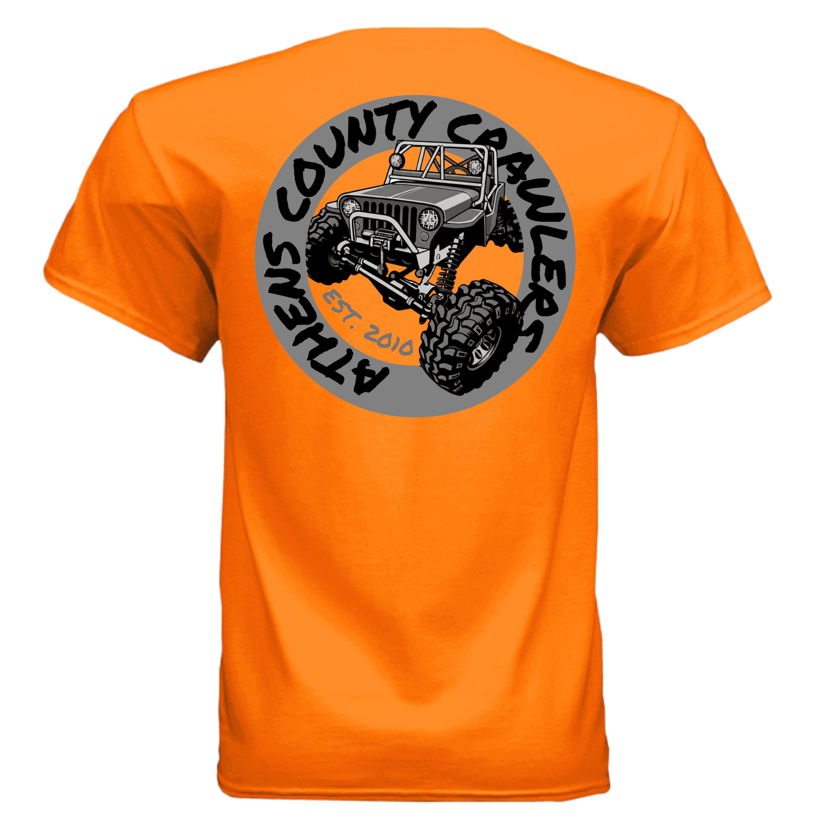 Safety Orange - G800 - BACK