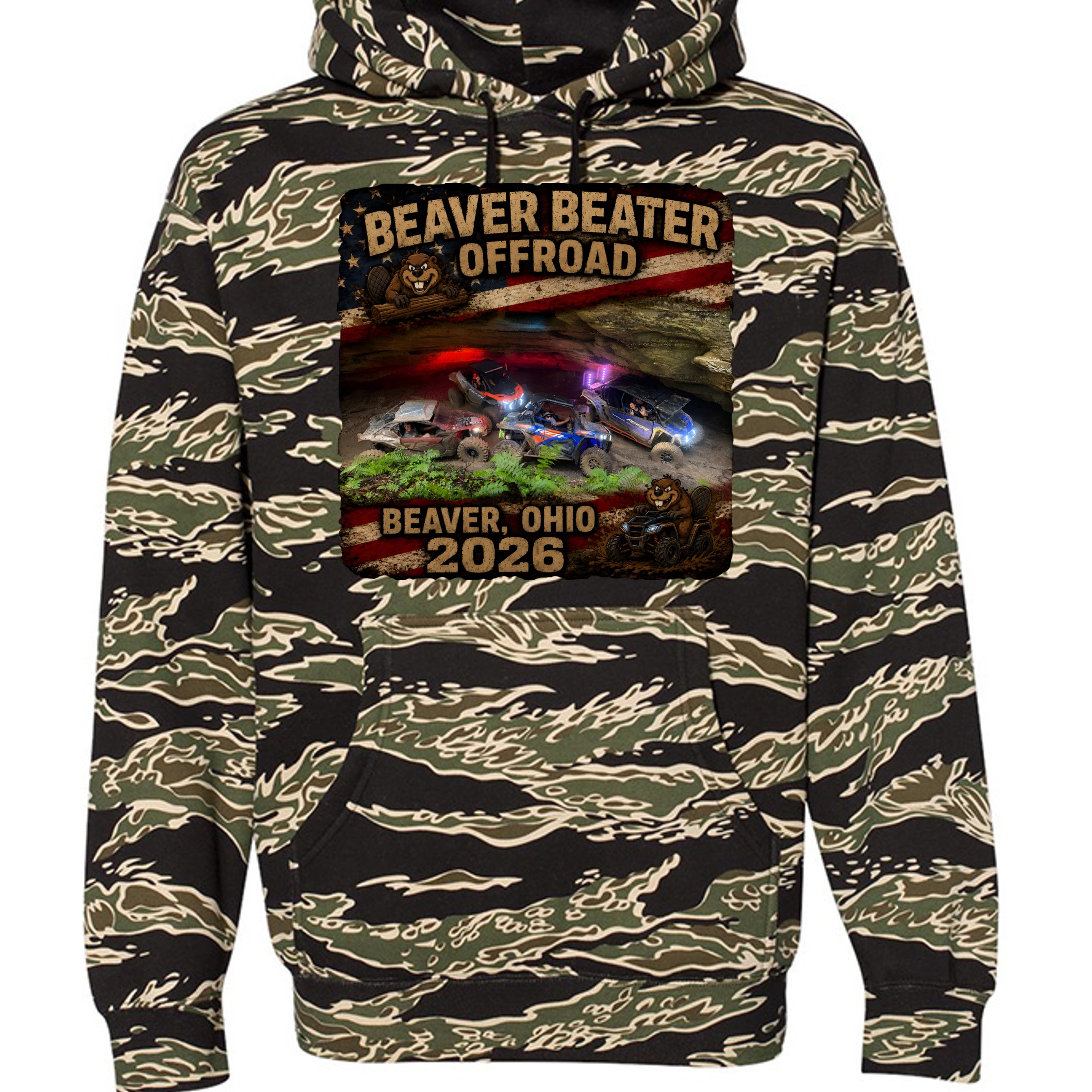 Tiger Camo - IND4000 - FRONT